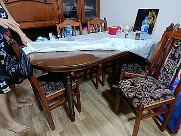 Qonaq otağı üçün, İşlənmiş, 6 stul lalafo.az -da Qonaq otağı üçün, İşlənmiş, 6 stul