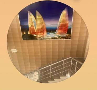 Dekorativ divar tablosu – gecə işıqlandırması effektli müasir lalafo.az -da Dekorativ divar tablosu – gecə işıqlandırması effektli müasir