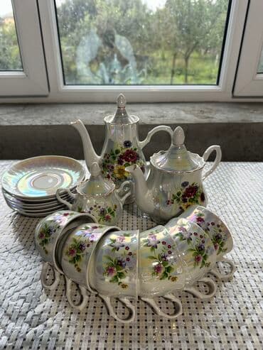 Çay dəsti, Farfor, 6 nəfərlik, SSRİ lalafo.az -da Çay dəsti, Farfor, 6 nəfərlik, SSRİ