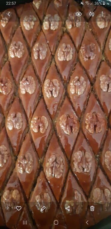 Соления: Paxlava temiz yagdan zovqe gore qoz ve ya findigdan.ev seratinde at lalafo.az — 1 Соления: Paxlava temiz yagdan zovqe gore qoz ve ya findigdan.ev seratinde — 1