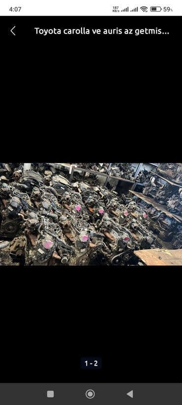 Toyota corolla Arus matorlari 2005-2010 lalafo.az -da Toyota corolla Arus matorlari 2005-2010