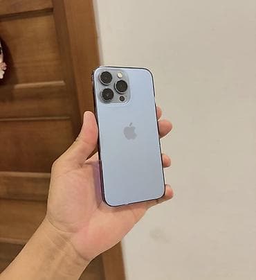 IPhone 13 Pro, 128 GB, Sierra Blue, Zəmanət, Simsiz şarj, Face ID lalafo.az -da IPhone 13 Pro, 128 GB, Sierra Blue, Zəmanət, Simsiz şarj, Face ID