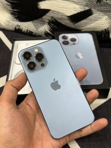 Запонки: IPhone 13 Pro, 128 ГБ, Sierra Blue, Face ID at lalafo.az — 1 Запонки: IPhone 13 Pro, 128 ГБ, Sierra Blue, Face ID — 1