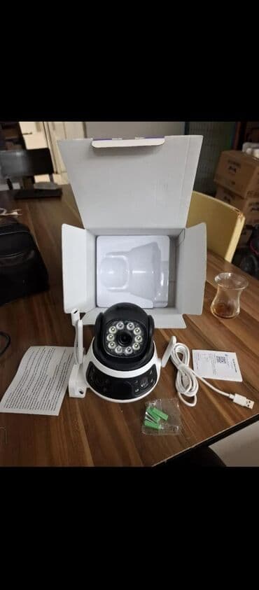 Dəyirmi formalı, ağ və qara rəngli bu təhlükəsizlik kamerası geniş lalafo.az -da — 4 Dəyirmi formalı, ağ və qara rəngli bu təhlükəsizlik kamerası geniş — 4