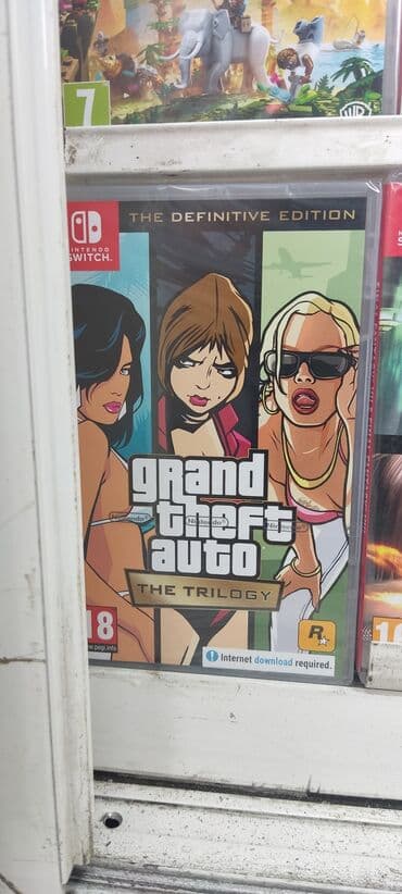 Nintendo switch üçün gta trilogy oyun diski. Tam original lalafo.az -da Nintendo switch üçün gta trilogy oyun diski. Tam original