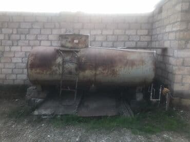 Sənaye tipli metal yanacaq/su çəni - Üfüqi silindrik gövdə, qalın lalafo.az -da Sənaye tipli metal yanacaq/su çəni - Üfüqi silindrik gövdə, qalın