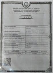 2 sot, Tikinti, Mülkiyyətçi, Kupça (Çıxarış), Texniki pasport lalafo.az -da 2 sot, Tikinti, Mülkiyyətçi, Kupça (Çıxarış), Texniki pasport