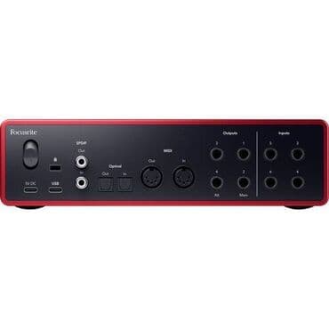 Səs kartları: Focusrite səs kartları (studio səs kartı, ses kartı) Tək şəxsiyyət lalafo.az -da — 6 Səs kartları: Focusrite səs kartları (studio səs kartı, ses kartı) Tək şəxsiyyət — 6