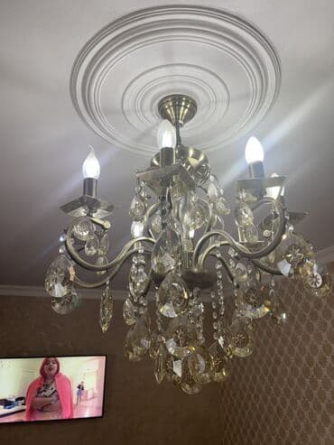 Çılçıraq, 5 lampa, Metal lalafo.az -da Çılçıraq, 5 lampa, Metal