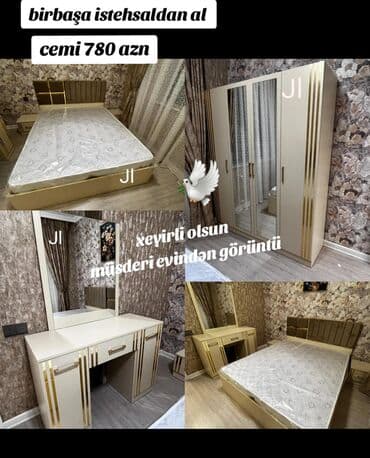 İkinəfərlik çarpayı, Dolab, Termo, 2 tumba, Yeni lalafo.az -da İkinəfərlik çarpayı, Dolab, Termo, 2 tumba, Yeni