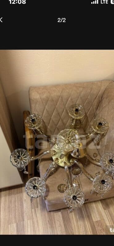 Çılçıraq, 8 lampa, Metal lalafo.az -da Çılçıraq, 8 lampa, Metal