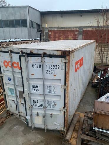 20 fut (22G1) dəniz konteyneri – OOCL Ölçü 6 x2.5 Əla vəziyyətdə Real lalafo.az -da 20 fut (22G1) dəniz konteyneri – OOCL Ölçü 6 x2.5 Əla vəziyyətdə Real