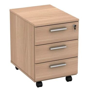 Ofis üçün mobil çekmece dolabı - Material: təbii ağac fakturalı lalafo.az -da Ofis üçün mobil çekmece dolabı - Material: təbii ağac fakturalı