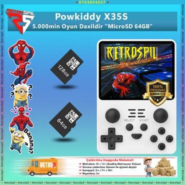 Əl Oyun Konsolları "Sega, Nintendo, PSP, PS1" • SF3000 Game Console lalafo.az -da Əl Oyun Konsolları "Sega, Nintendo, PSP, PS1" • SF3000 Game Console