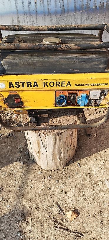 Astra Korea benzin generatoru - Yanacaq: benzin - Manual işə salma lalafo.az -da — 4 Astra Korea benzin generatoru - Yanacaq: benzin - Manual işə salma — 4