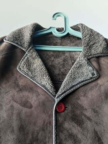 Дубленки: Дубленка, XL, цвет - Коричневый at lalafo.az — 2 Дубленки: Дубленка, XL, цвет - Коричневый — 2