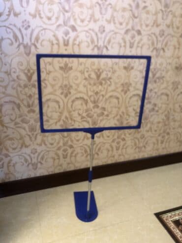 Başlıq: Teleskopik Reklam/Qiymət Standı (A3 ölçü) Açıqlama: Mağaza lalafo.az -da Başlıq: Teleskopik Reklam/Qiymət Standı (A3 ölçü) Açıqlama: Mağaza