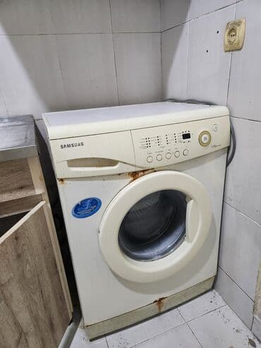 Paltaryuyan maşın Samsung, 5 kq, İşlənmiş, Avtomat, Qurutmasız, Kredit yoxdur, Ödənişli çatdırılma lalafo.az -da Paltaryuyan maşın Samsung, 5 kq, İşlənmiş, Avtomat, Qurutmasız, Kredit yoxdur, Ödənişli çatdırılma