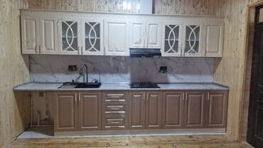 Mətbəx mebeli dəsti - Üst və alt moduldan ibarət tam dəst: 6 qapılı lalafo.az -da Mətbəx mebeli dəsti - Üst və alt moduldan ibarət tam dəst: 6 qapılı