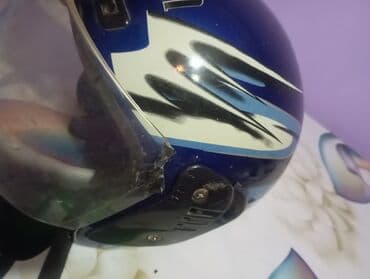 Motorsiklet dəbilqəsi – açıq tip (open-face) - Rəng: mavi, ağ-qara və lalafo.az -da Motorsiklet dəbilqəsi – açıq tip (open-face) - Rəng: mavi, ağ-qara və