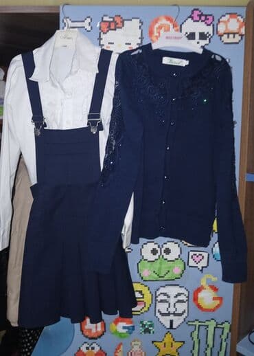 купить парты школьные: Qız uşaqları üçün məktəb geyim dəsti - Ağ klassik köynək: ön hissədə at lalafo.az — 2 купить парты школьные: Qız uşaqları üçün məktəb geyim dəsti - Ağ klassik köynək: ön hissədə — 2