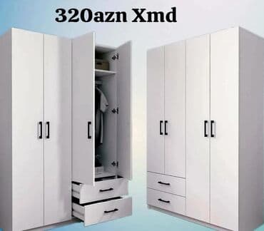 Açılan, 4 qapılı Düz dolab, Qarderob, paltar dolabı lalafo.az -da Açılan, 4 qapılı Düz dolab, Qarderob, paltar dolabı