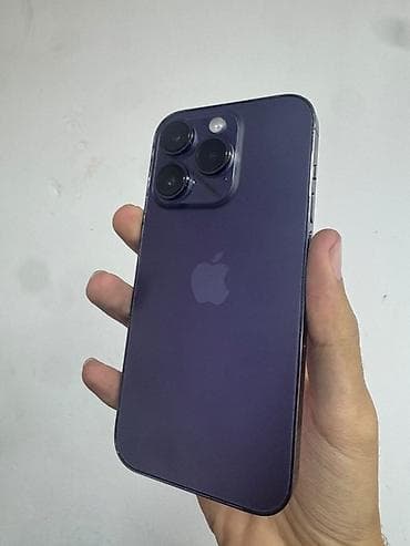 IPhone 14 Pro, 256 GB, Deep Purple, Face ID lalafo.az -da IPhone 14 Pro, 256 GB, Deep Purple, Face ID