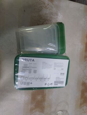 Çömçələr: IKEA PRUTA – qida saxlama qabları dəsti - Brend/model: IKEA PRUTA - lalafo.az -da — 2 Çömçələr: IKEA PRUTA – qida saxlama qabları dəsti - Brend/model: IKEA PRUTA - — 2