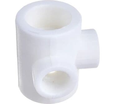 Water pipes: Ağ rəngli T formalı boru birləşməsi santexnika sistemlərində şaxələnmə lalafo.az -da — 2 Water pipes: Ağ rəngli T formalı boru birləşməsi santexnika sistemlərində şaxələnmə — 2