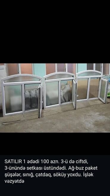 İşlənmiş İkiqat şüşə paketi Plastik pəncərə, Еni: 114 sm, Uzunluğu: 120 sm lalafo.az -da İşlənmiş İkiqat şüşə paketi Plastik pəncərə, Еni: 114 sm, Uzunluğu: 120 sm