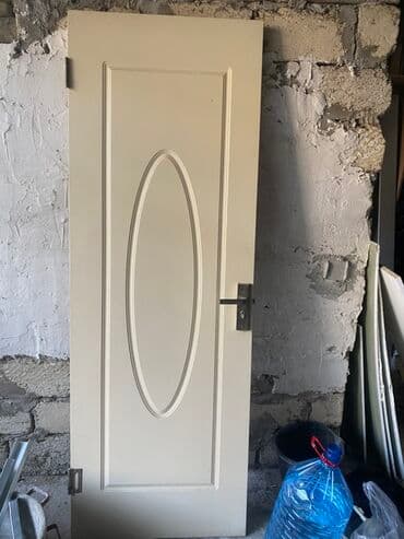 Ağ rəngli interyer qapısı - Material: MDF/taxta əsaslı panel - Rəng lalafo.az -da Ağ rəngli interyer qapısı - Material: MDF/taxta əsaslı panel - Rəng