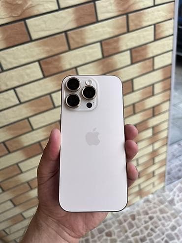 IPhone 16 Pro, 256 GB, Desert Titanium, Zəmanət, Barmaq izi, Face ID lalafo.az -da IPhone 16 Pro, 256 GB, Desert Titanium, Zəmanət, Barmaq izi, Face ID