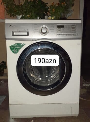Paltaryuyan maşın LG, 6 kq, Avtomat, Qurutmasız lalafo.az -da Paltaryuyan maşın LG, 6 kq, Avtomat, Qurutmasız