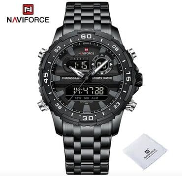 Yeni, Qol saatı, NaviForce, rəng - Qara lalafo.az -da Yeni, Qol saatı, NaviForce, rəng - Qara