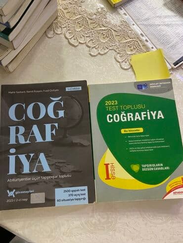 Coğrafiya Testlər 11-ci sinif, DİM, 1-ci hissə, 2023 il lalafo.az -da Coğrafiya Testlər 11-ci sinif, DİM, 1-ci hissə, 2023 il