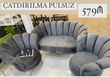 Пуфики на заказ: *PAPATYA DİVAN DƏSTİ🩶🩶🩶🩶🩶* _*EMDİRİMLƏ*_ Qiymət : *579₼* ➡️Məhsul at lalafo.az — 1 Пуфики на заказ: *PAPATYA DİVAN DƏSTİ🩶🩶🩶🩶🩶* _*EMDİRİMLƏ*_ Qiymət : *579₼* ➡️Məhsul — 1