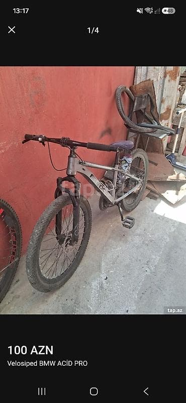 BMW ACID PRO velosipedi - Dağ/trek tipli çərçivə, yüngül və möhkəm at lalafo.az BMW ACID PRO velosipedi - Dağ/trek tipli çərçivə, yüngül və möhkəm