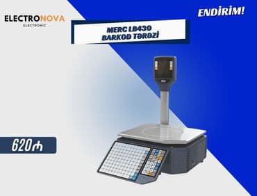 ⚖️ MERC LB430 Barkod Tərəzi ✔️ Barkod çap etmə funksiyası ✔️ Yüksək lalafo.az -da ⚖️ MERC LB430 Barkod Tərəzi ✔️ Barkod çap etmə funksiyası ✔️ Yüksək