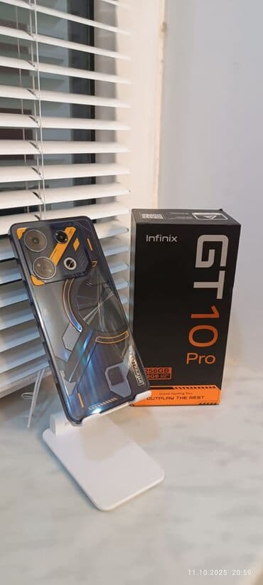 Infinix GT 10 Pro, 256 GB, Sensor lalafo.az -da Infinix GT 10 Pro, 256 GB, Sensor