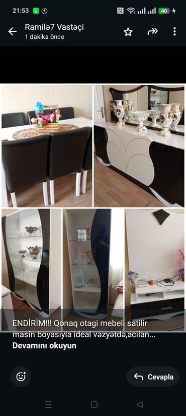 ENDİRİM!!! Qonaq otagi mebeli satilir masin boyasiyla ideal lalafo.az -da ENDİRİM!!! Qonaq otagi mebeli satilir masin boyasiyla ideal