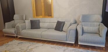 Divan, 2 kreslo, Bazasız, Açılmayan lalafo.az -da Divan, 2 kreslo, Bazasız, Açılmayan