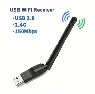 Wifi qəbuledici antena usb adapter windows 7-8-10-11 komputer-notbuk lalafo.az -da Wifi qəbuledici antena usb adapter windows 7-8-10-11 komputer-notbuk