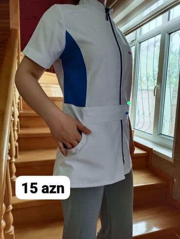 Нитриловые перчатки: Tibbi xalat 15 azn at lalafo.az — 2 Нитриловые перчатки: Tibbi xalat 15 azn — 2