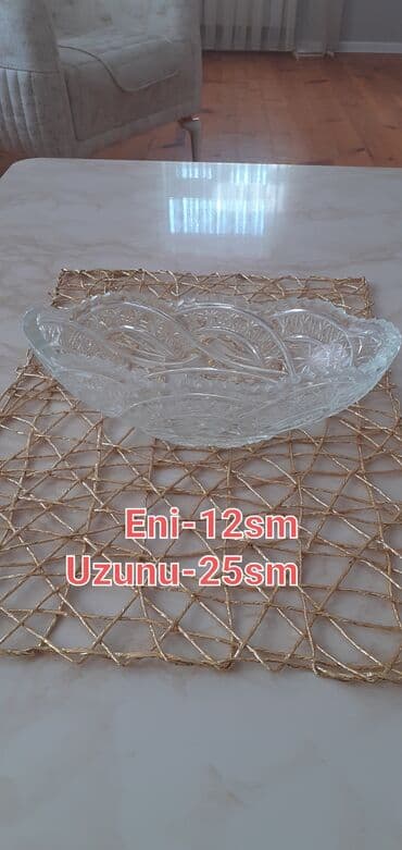 3 ədəd XRUSTAL QABLAR.TƏZƏDİR.HƏR BİRİ-7manat lalafo.az -da 3 ədəd XRUSTAL QABLAR.TƏZƏDİR.HƏR BİRİ-7manat