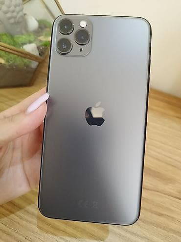 IPhone 11 Pro Max, 256 GB, Space Gray, Face ID lalafo.az -da IPhone 11 Pro Max, 256 GB, Space Gray, Face ID