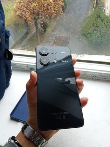 Redmi Note 13, 128 GB, rəng - Qara, Barmaq izi lalafo.az -da Redmi Note 13, 128 GB, rəng - Qara, Barmaq izi