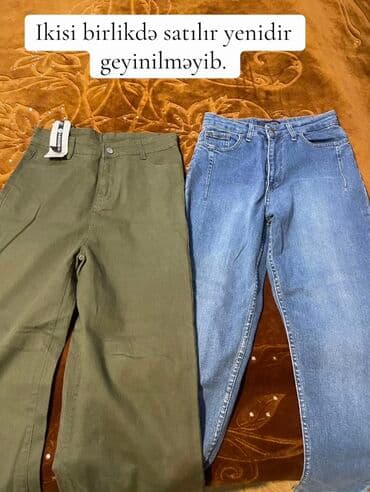 2 ədəd qadın şalvar dəsti – birlikdə satılır. - Ölçü: M (hər ikisi) - lalafo.az -da 2 ədəd qadın şalvar dəsti – birlikdə satılır. - Ölçü: M (hər ikisi) -