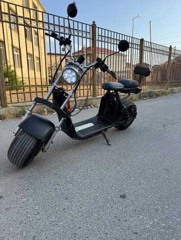 Elektrik skuter – Citycoco üslubunda geniş təkərli model - Güclü lalafo.az -da Elektrik skuter – Citycoco üslubunda geniş təkərli model - Güclü