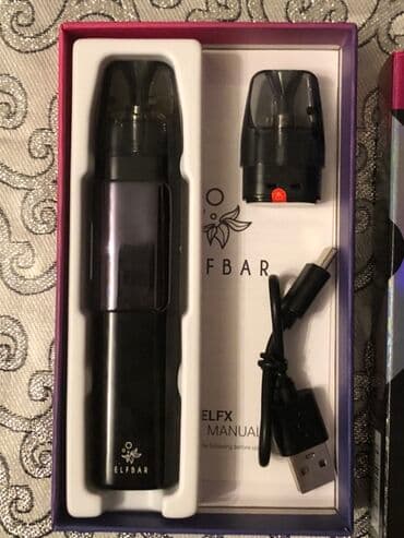 Məhsul: elf bar elfx pro – pod starter kit + elfliq nic salts (peach lalafo.az -da Məhsul: elf bar elfx pro – pod starter kit + elfliq nic salts (peach