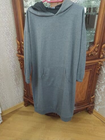 Svitşot, Bershka, One size, rəng - Boz lalafo.az -da Svitşot, Bershka, One size, rəng - Boz